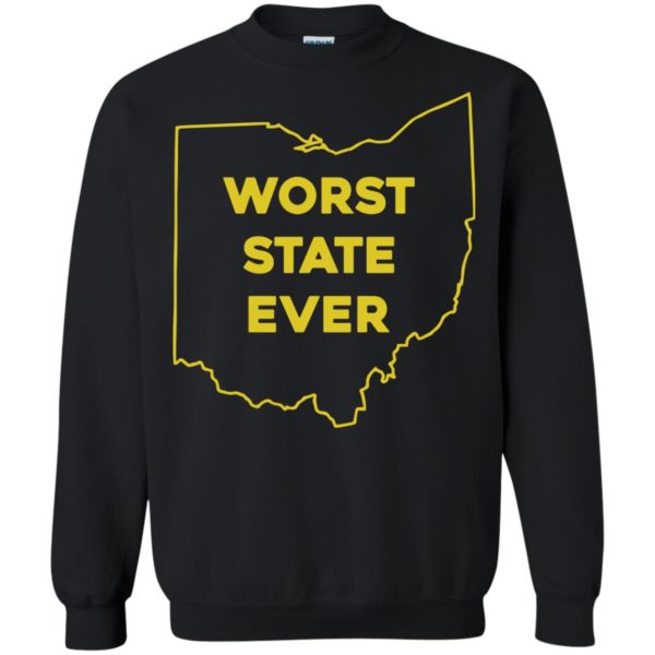 image 981 600x600px Ohio Worst State Ever T Shirts, Hoodies, Tank Top Available