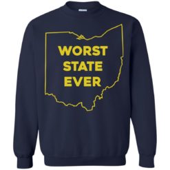 image 982 247x247px Ohio Worst State Ever T Shirts, Hoodies, Tank Top Available