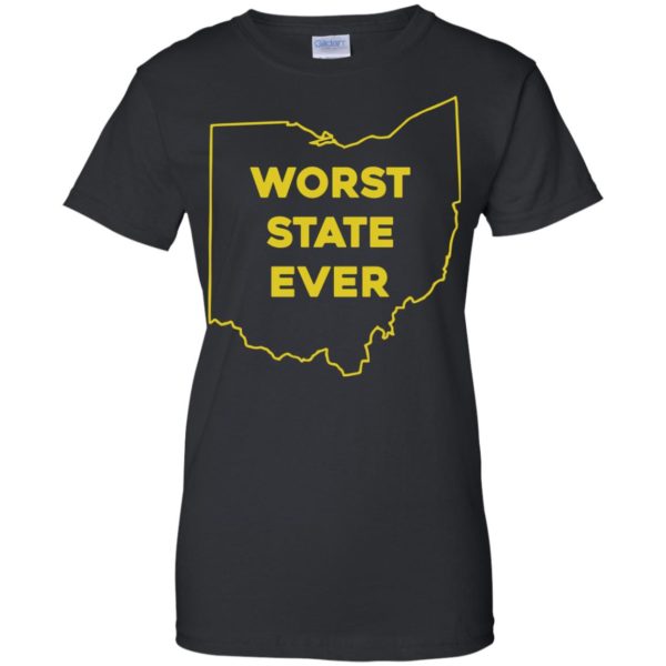 image 983 600x600px Ohio Worst State Ever T Shirts, Hoodies, Tank Top Available