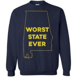 image 994 247x247px Alabama Worst State Ever T Shirts, Hoodies, Tank