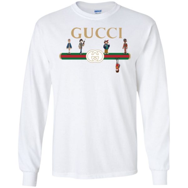 image 107 600x600px Stranger Things Upside Down Gucci T Shirts, Tank Top, Sweatshirt