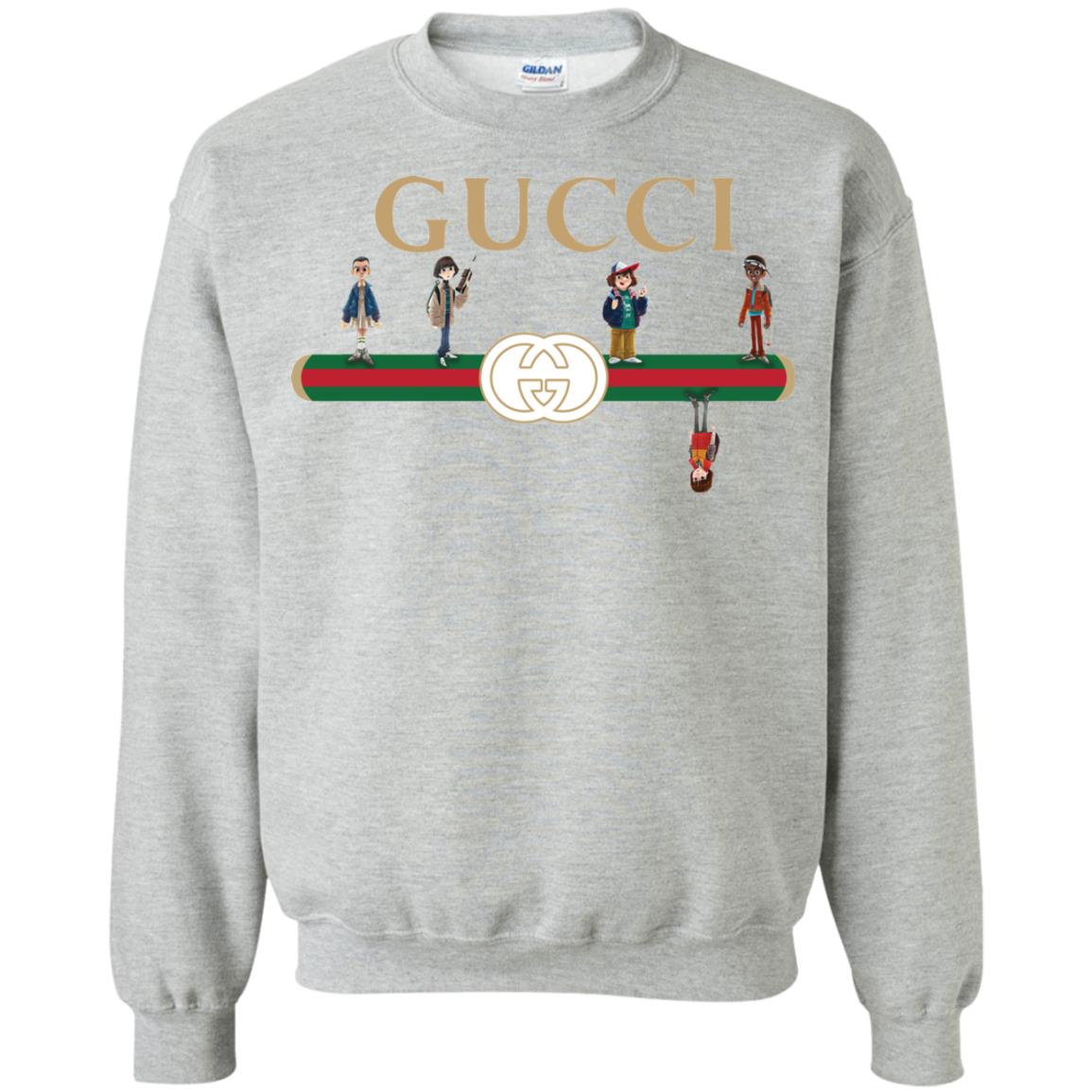Stranger Things Upside Down Gucci T Shirts Tank Top Sweatshirt