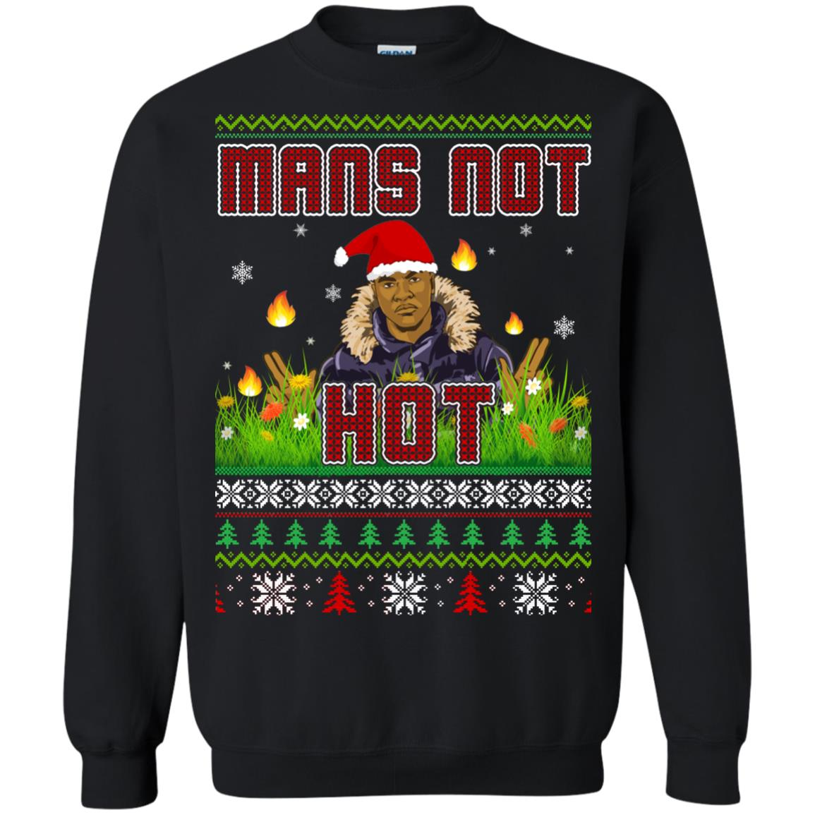 Big Shaq Mans Not Hot Michael Dapaah Christmas Sweater shirt