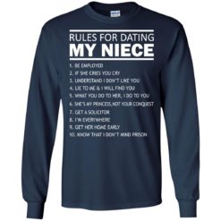 image 52 247x247px Rules For Dating My Niece T Shirts, Sweatshirt, Tank Top