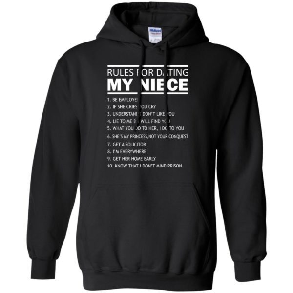 image 53 600x600px Rules For Dating My Niece T Shirts, Sweatshirt, Tank Top