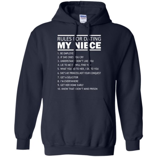 image 54 600x600px Rules For Dating My Niece T Shirts, Sweatshirt, Tank Top