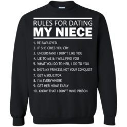 image 55 247x247px Rules For Dating My Niece T Shirts, Sweatshirt, Tank Top
