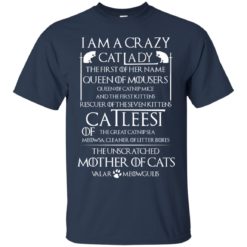 image 60 247x247px Game Of Thrones: I Am A Crazy Cat Lady T Shirts, Tank Top, Sweatshirt