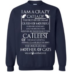 image 68 247x247px Game Of Thrones: I Am A Crazy Cat Lady T Shirts, Tank Top, Sweatshirt