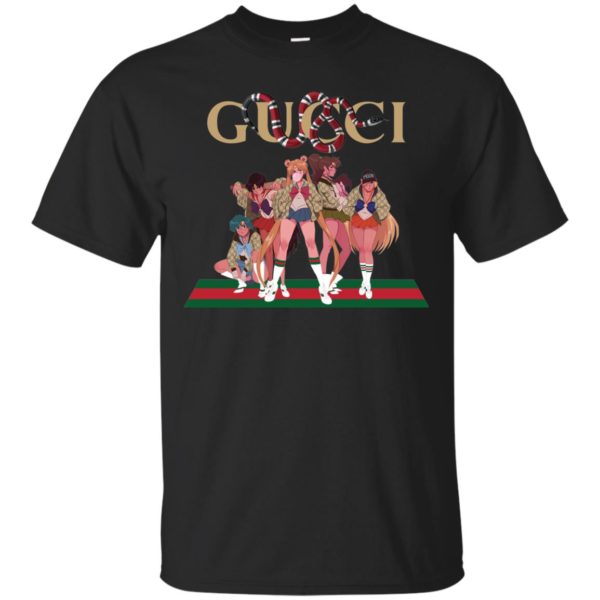 image 107 600x600px Gucci Sailor Moon Gang Mashup T Shirts, Hoodies, Tank Top