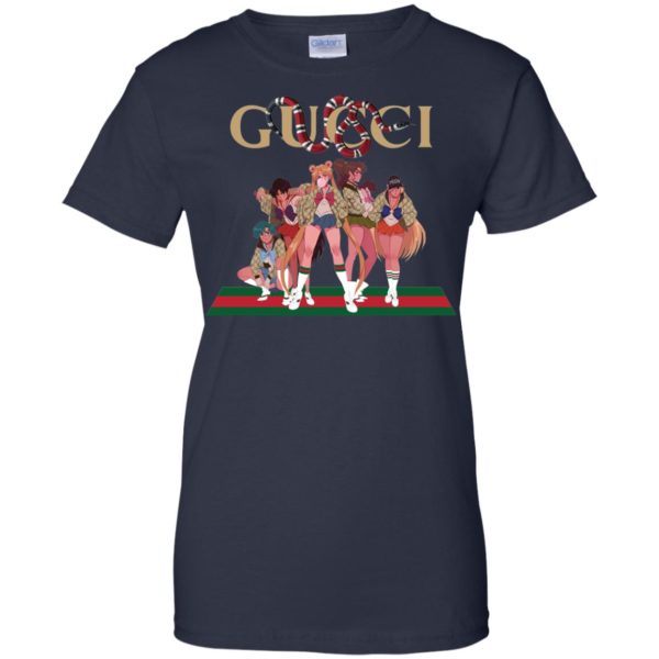 image 118 600x600px Gucci Sailor Moon Gang Mashup T Shirts, Hoodies, Tank Top