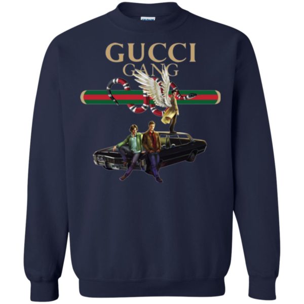 image 140 600x600px Gucci Gang Supernatural T Shirts, Hoodies, Tank Top