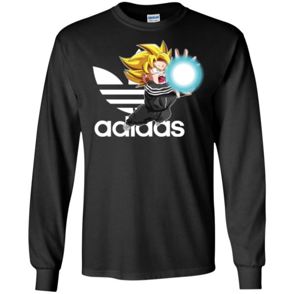 image 264 600x600px Goku Adidas Mashup T Shirt, Hoodies, Tank Top Available