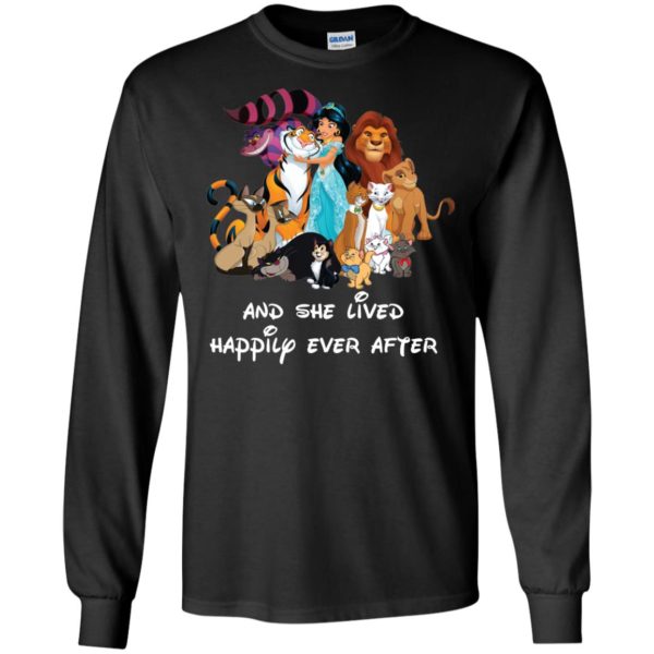 image 52 600x600px Disney shirt: And she lived happily ever after t shirt