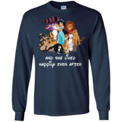 image 53 247x247px Disney shirt: And she lived happily ever after t shirt