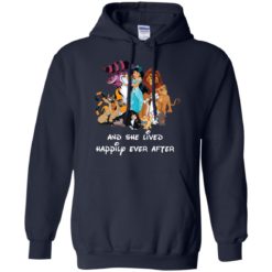 image 55 247x247px Disney shirt: And she lived happily ever after t shirt