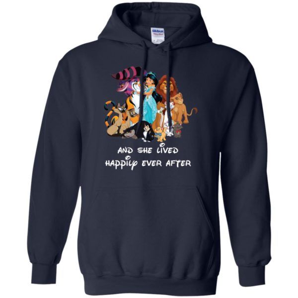 image 55 600x600px Disney shirt: And she lived happily ever after t shirt