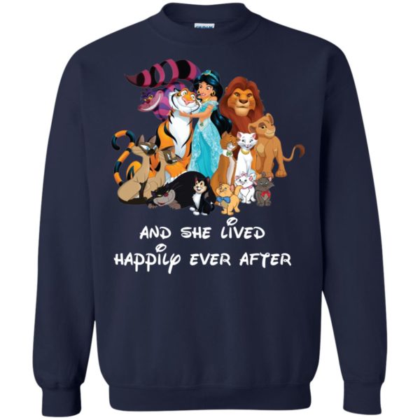 image 57 600x600px Disney shirt: And she lived happily ever after t shirt