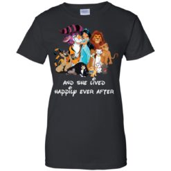 image 58 247x247px Disney shirt: And she lived happily ever after t shirt