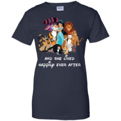 image 59 247x247px Disney shirt: And she lived happily ever after t shirt