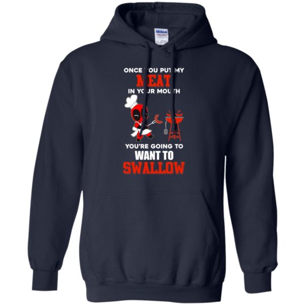 image 312 600x600px Deadpool: Once you put my meat in your mouth t shirt, hoodies, tank top