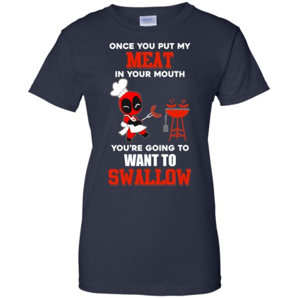 image 316 600x600px Deadpool: Once you put my meat in your mouth t shirt, hoodies, tank top