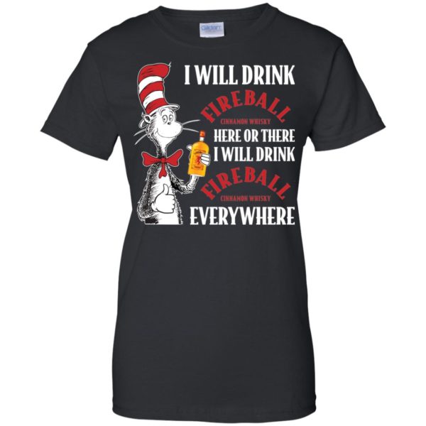 image 105 600x600px I Will Drink Fireball Here or There T Shirts, Hoodies, Tank Top
