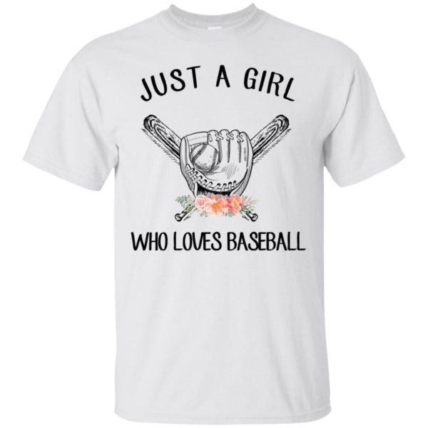 image 133 600x600px Just A Girl Who Loves Baseball T Shirts, Hoodies, Sweatshirt