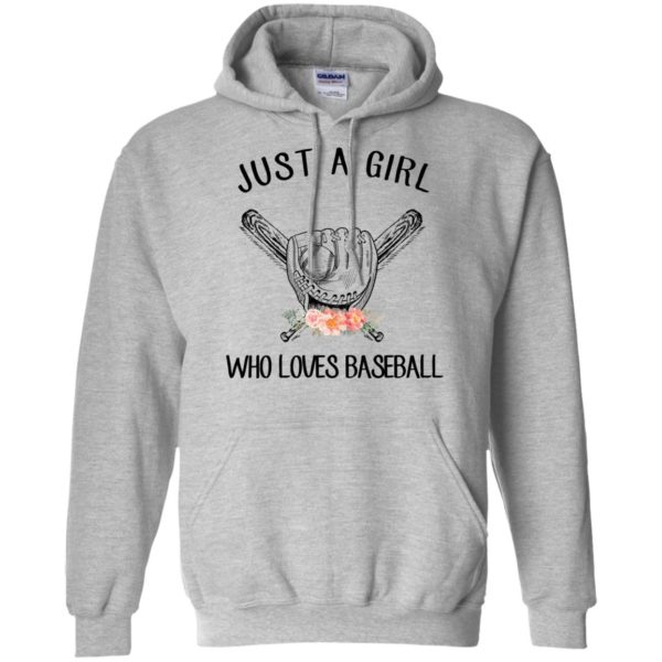 image 134 600x600px Just A Girl Who Loves Baseball T Shirts, Hoodies, Sweatshirt