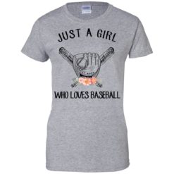 image 140 247x247px Just A Girl Who Loves Baseball T Shirts, Hoodies, Sweatshirt