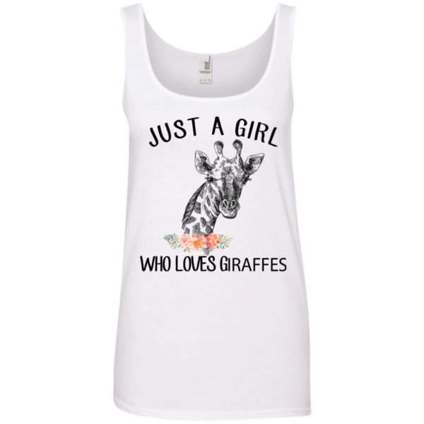 image 150 600x600px Just A Girl Who Loves Giraffes T Shirts, Hoodies, Tank Top