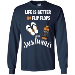 image 224 247x247px Life Is Better In Flip Flops With Jack Daniel's T Shirts, Hoodies