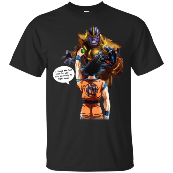 image 36 600x600px Songoku vs Thanos Mashup T Shirts, Hoodies, Tank Top
