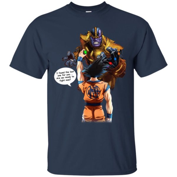 image 37 600x600px Songoku vs Thanos Mashup T Shirts, Hoodies, Tank Top