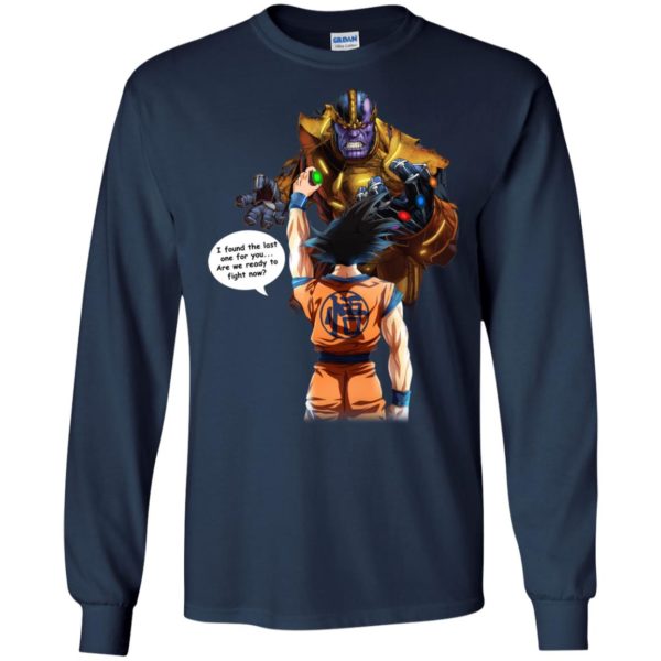 image 41 600x600px Songoku vs Thanos Mashup T Shirts, Hoodies, Tank Top