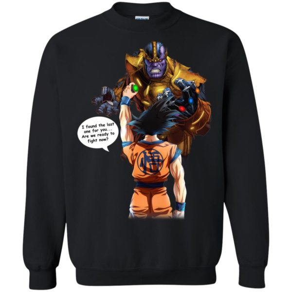 image 44 600x600px Songoku vs Thanos Mashup T Shirts, Hoodies, Tank Top