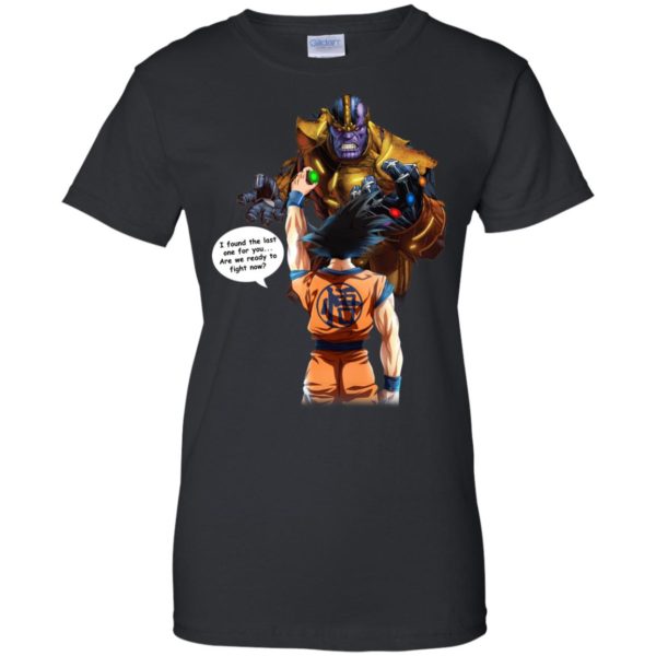 image 46 600x600px Songoku vs Thanos Mashup T Shirts, Hoodies, Tank Top