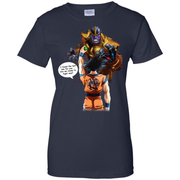 image 47 600x600px Songoku vs Thanos Mashup T Shirts, Hoodies, Tank Top