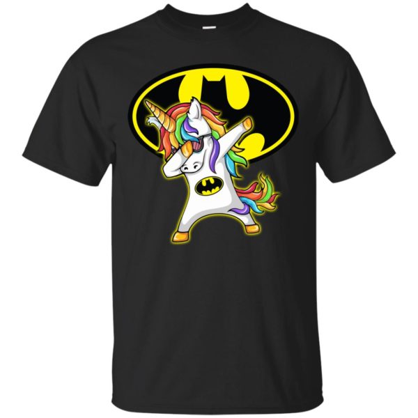 image 600x600px Unicorn Dabbing Batman Mashup T Shirts, Hoodies, Tank Top