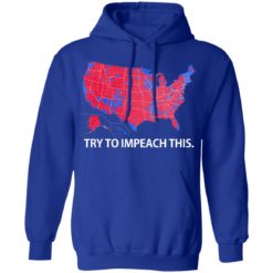 redirect 9 247x247px Try To Impeach This USA Election Map Trump Shirt