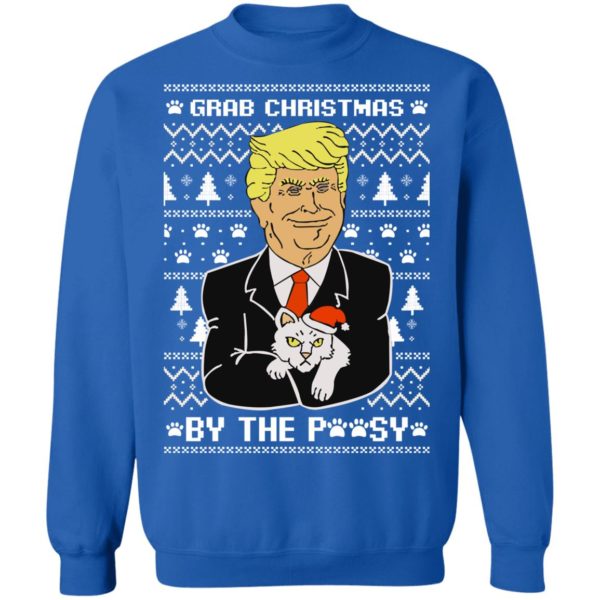 redirect 1338 600x600px Grab Christmas By The Pussycat Funny Donald Trump Shirt