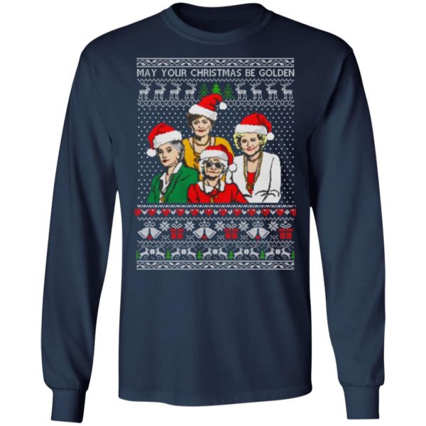 redirect 1353 600x600px Golden Girls May Your Christmas Be Golden Christmas Shirt
