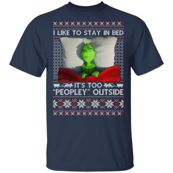 redirect 1519 600x600px I Like To Stay In Bed Grinch Christmas Shirt