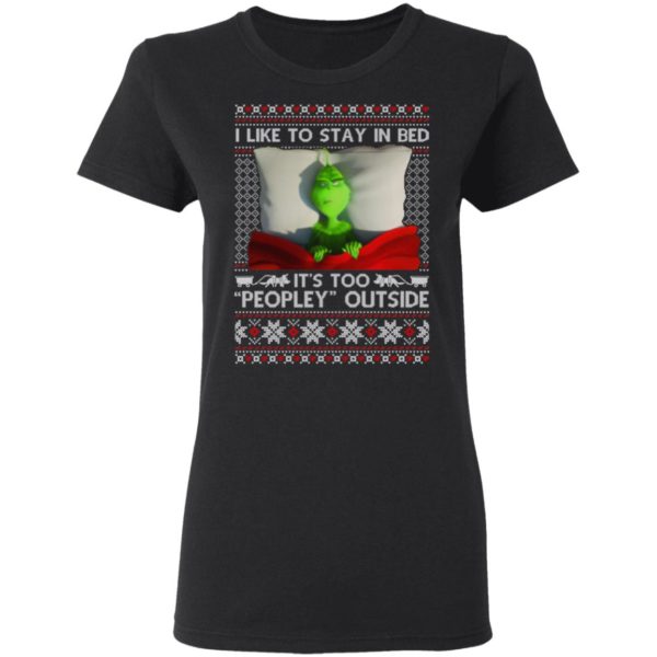 redirect 1520 600x600px I Like To Stay In Bed Grinch Christmas Shirt