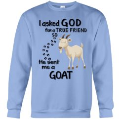 regular 4541 247x247px I Asked God For A True Friend So He Sent Me A Goat Shirt