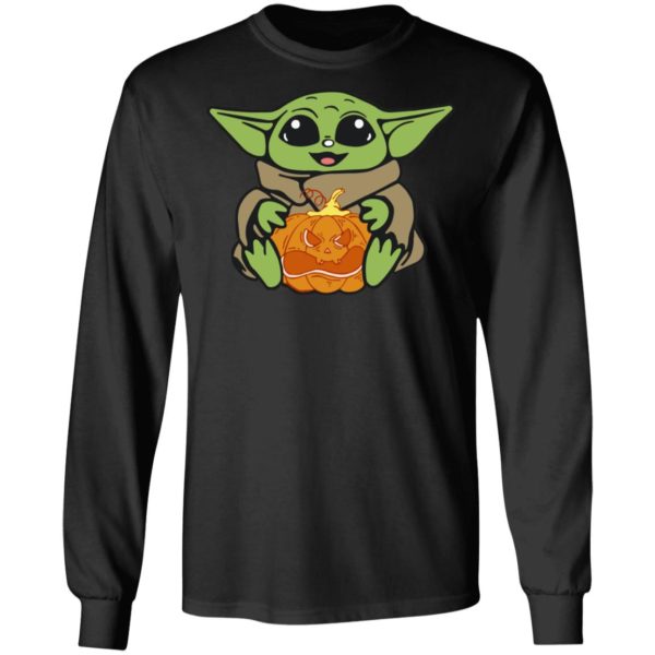 redirect 316 600x600px Baby Yoda Hug Pumpkin Shirt