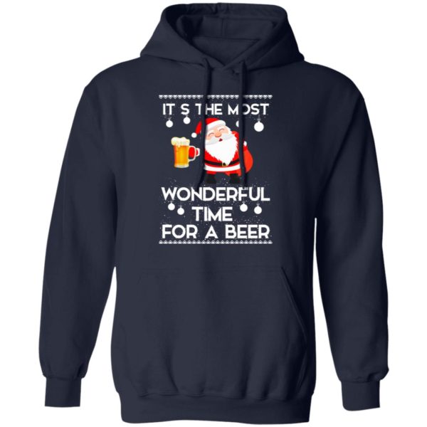 redirect 454 2 600x600px Santa It's The Most Wonderful Time Tor A Beer Shirt