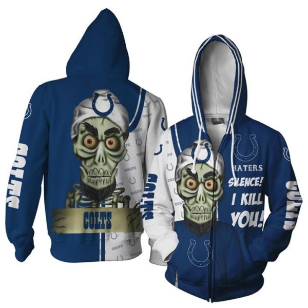 0x720@16053548223ff6d30203 600x600px Indianapolis Colts Haters Silence I Kill You Achmed The Dead Terrorist 3D Printed Christmas Sweatshirt