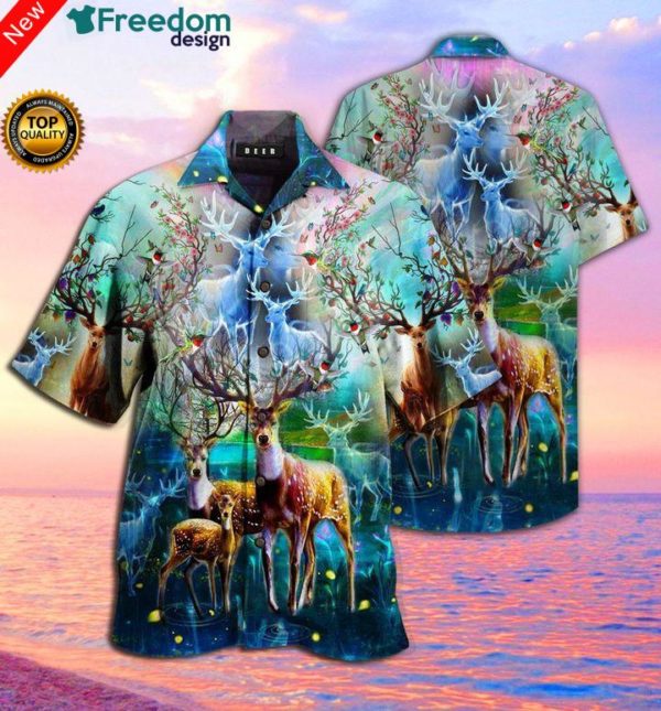 Deer Hawaiian Shirt | Unisex