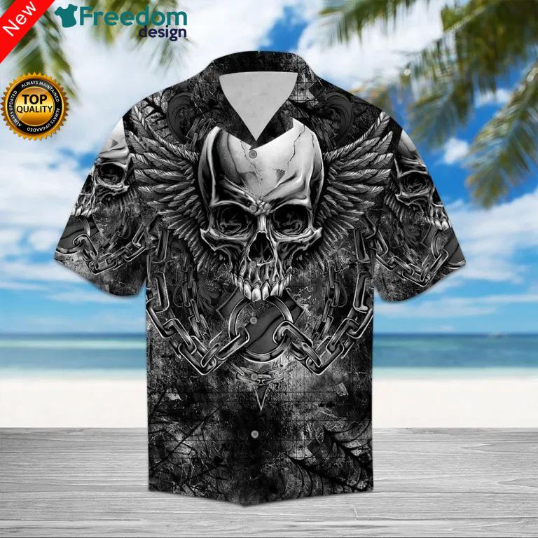 Skull Hawaiian Shirt | Unisex